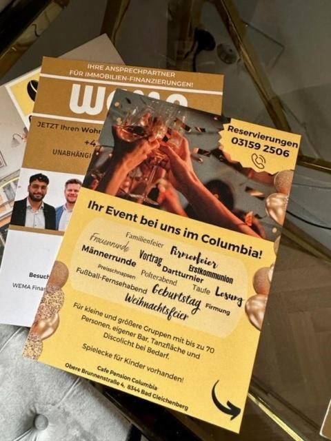 Pension Columbia Inkl. Fruehstueck Im Zentraum باد غليشنبرج المظهر الخارجي الصورة